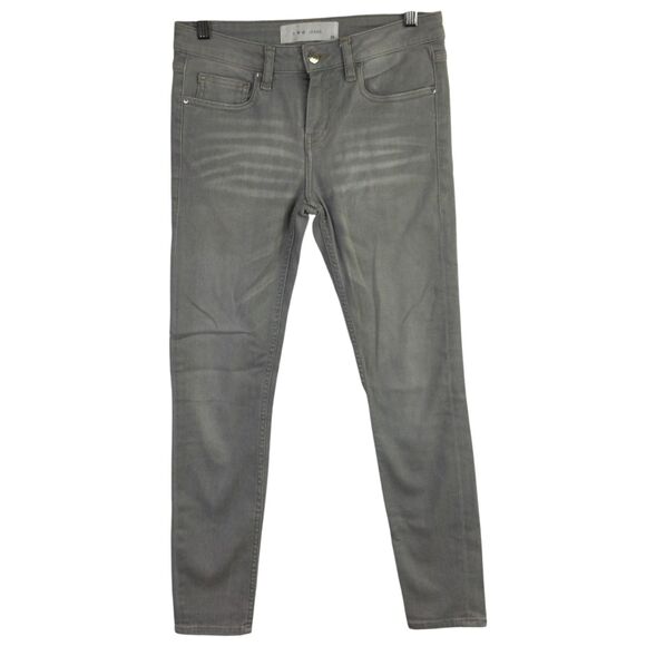 IRO Denim - IRO Womens Skinny Jeans Denim Stretch Regular Fit Light Wash Gray Size 25